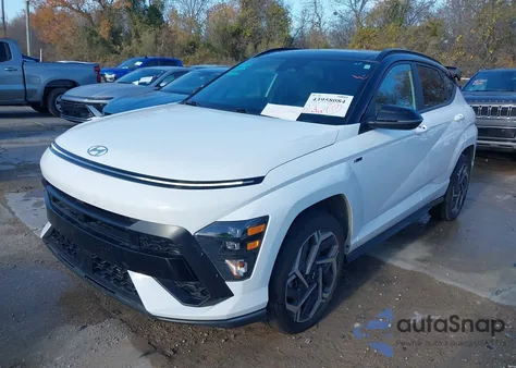 2024 Hyundai Kona N Line из США, поврежденный, VIN KM8HACA31RU080498